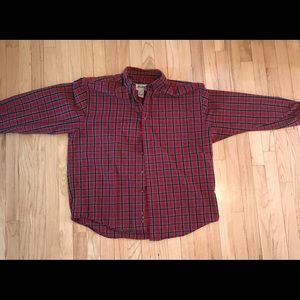 Eddie Bauer Men’s Plaid Shirt L